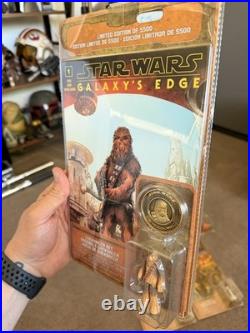 Star Wars Galaxy's Edge 5 Figure Comic Coin Set Limited Edition (1 Open)