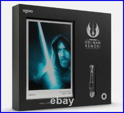 Star WarsT Obi-Wan KenobiT Lightsaber Collectible Set 1/2 oz Silver Coin + 5 g