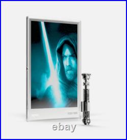 Star WarsT Obi-Wan KenobiT Lightsaber Collectible Set 1/2 oz Silver Coin + 5 g