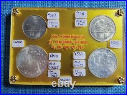 Taiwan 1965 Coin Set Dr. Sun Yat-Sen Centennial Silver 0.750 041625-11 Taiwan 1965 Coin Set Dr. Sun Yat-Sen Centennial Silver 0.750 041625-11