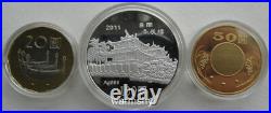 Taiwan 2011 Lunar Rabbit Zodiac Commemorative Coin Set Silver Coin 1oz COA