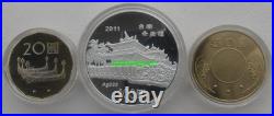 Taiwan 2011 Second Lunar Series Year of Rabbit 1oz Silver Coin Set