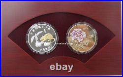 Taiwan 2020 Lunar Rat Zodiac Commemorative Coin Set Silver Coin 1oz COA