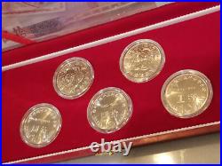 Taiwan Republic Of China 50th Anniversary BOX SET Coins Banknotes Dollar SEALED