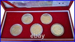 Taiwan Republic Of China 50th Anniversary BOX SET Coins Banknotes Dollars SEALED