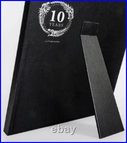The Elder Scrolls Online Commemorative Coin Set Framed Display Case ESO NEW