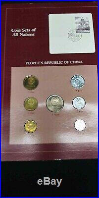 The Franklin Mint Coin Sets of All Nations Volume 1 28 Countries, Includes China