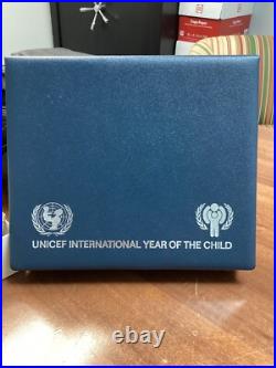UNICEF International Year of the Child 18 Silver Coins- Includes RARE China