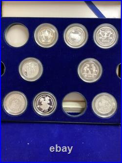 UNICEF International Year of the Child 18 Silver Coins- Includes RARE China