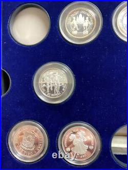 UNICEF International Year of the Child 18 Silver Coins- Includes RARE China