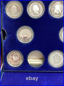 UNICEF International Year of the Child 18 Silver Coins- Includes RARE China