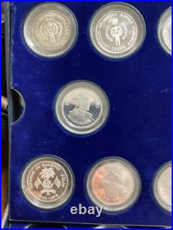 UNICEF International Year of the Child 18 Silver Coins- Includes RARE China