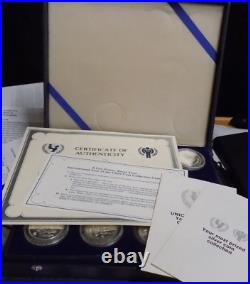 UNICEF Year of the Child Silver Coin Proof Set 1979 1981 30 COIN WITH CHINA