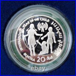 UNICEF Year of the Child Silver Coin Proof Set 1979 1981 30 COINS WITH CHINA