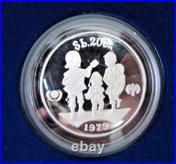 UNICEF Year of the Child Silver Coin Proof Set 1979 1981 30 COINS WITH CHINA
