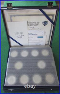 UNICEF Year of the Child Silver Coin Proof Set 1979 1981 30 COINS WITH CHINA