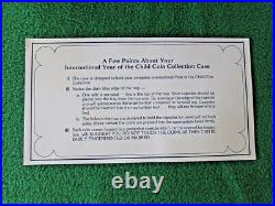 UNICEF Year of the Child Silver Coin Proof Set 1979 1981 30 COINS WITH CHINA