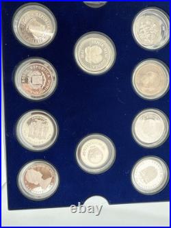 UNICEF Year of the Child Silver Coin Proof Set 1979-1982 30 Coins with COA #7949 UNICEF Year of the Child Silver Coin Proof Set 1979-1982 30 Coins with COA #7949