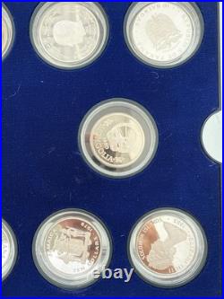 UNICEF Year of the Child Silver Coin Proof Set 1979-1982 30 Coins with COA #7949 UNICEF Year of the Child Silver Coin Proof Set 1979-1982 30 Coins with COA #7949