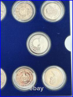 UNICEF Year of the Child Silver Coin Proof Set 1979-1982 30 Coins with COA #7949 UNICEF Year of the Child Silver Coin Proof Set 1979-1982 30 Coins with COA #7949