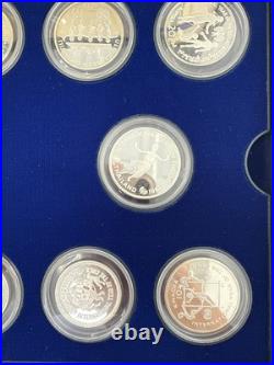 UNICEF Year of the Child Silver Coin Proof Set 1979-1982 30 Coins with COA #7949 UNICEF Year of the Child Silver Coin Proof Set 1979-1982 30 Coins with COA #7949