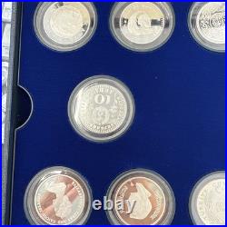 UNICEF Year of the Child Silver Coin Proof Set 1979-1982 30 Coins with COA #7949 UNICEF Year of the Child Silver Coin Proof Set 1979-1982 30 Coins with COA #7949