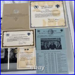 UNICEF Year of the Child Silver Coin Proof Set 1979-1982 30 Coins with COA #7949 UNICEF Year of the Child Silver Coin Proof Set 1979-1982 30 Coins with COA #7949