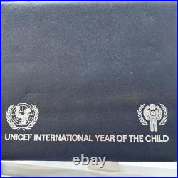 UNICEF Year of the Child Silver Coin Proof Set 1979-1982 30 Coins with COA #7949 UNICEF Year of the Child Silver Coin Proof Set 1979-1982 30 Coins with COA #7949