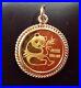 VINTAGE-24K-1982-CHINESE-PANDA-COIN-SET-IN-14K-SOLID-GOLD-COIN-PENDANT-5-05-g-01-evs