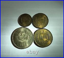 Vintage China 1980 Great Wall Type Coin Set Free Coin Book 2024Ed No Tariff
