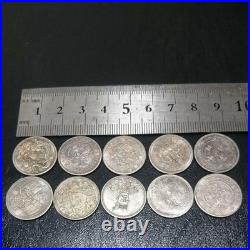 Vintage Chinese Coins Set of 10, Old, As-Is, Collectible, No Magnet