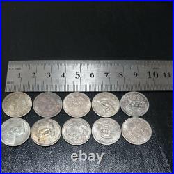 Vintage Chinese Coins Set of 10, Old, As-Is, Collectible, No Magnet