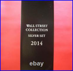 Wall Street Collection Silver-Set 2014 NUR 10.000 Ex! Panda Britannia Känguru