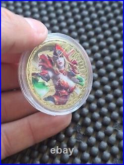 World Of Warcraft Card Alliance Coin Medal Set 12 Rare Promo Blizzard China WOW